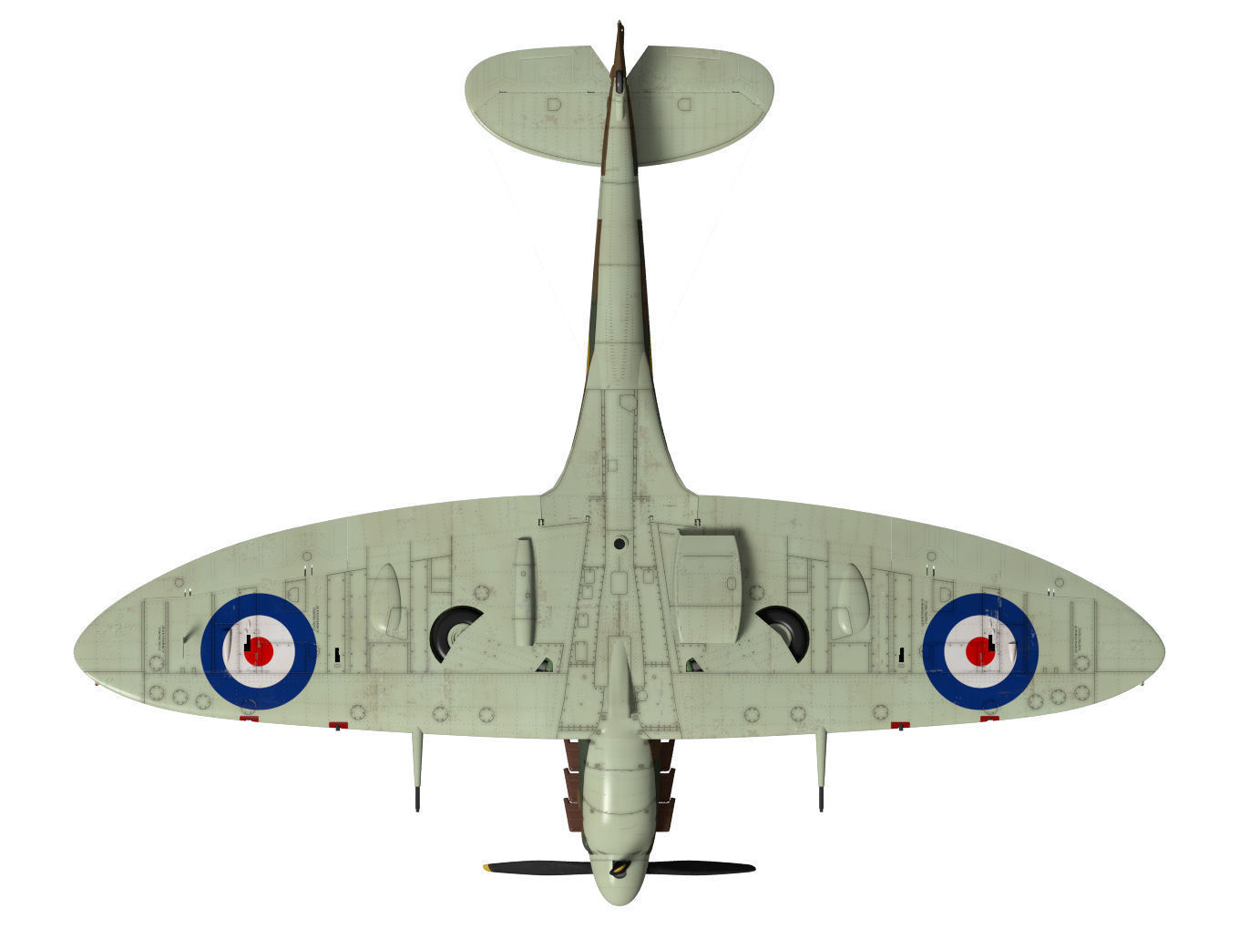 Supermarine Spitfire Mk-IIb 3D model_14