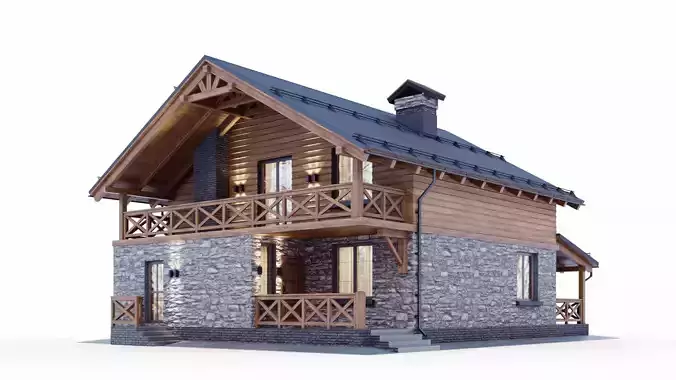 Chalet Style House