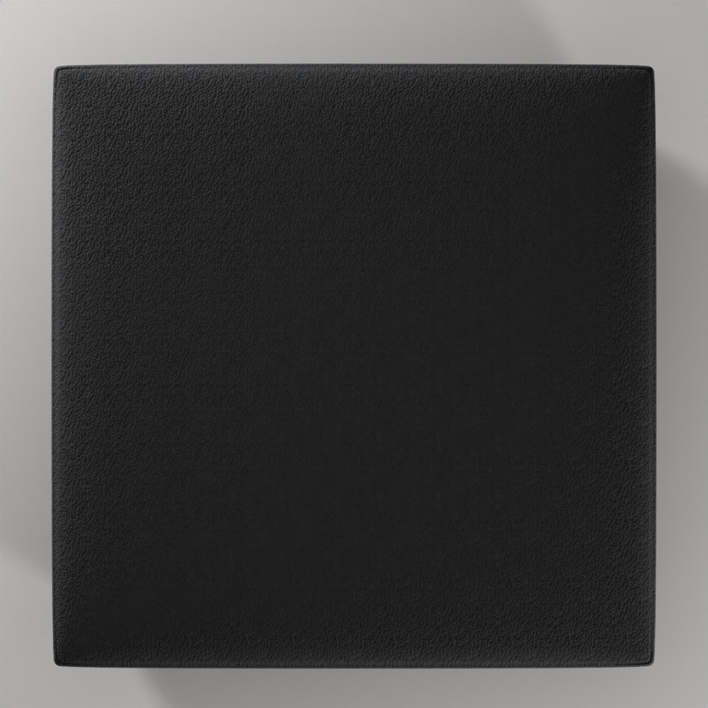 Harris Large Square Ottoman 3D model_2