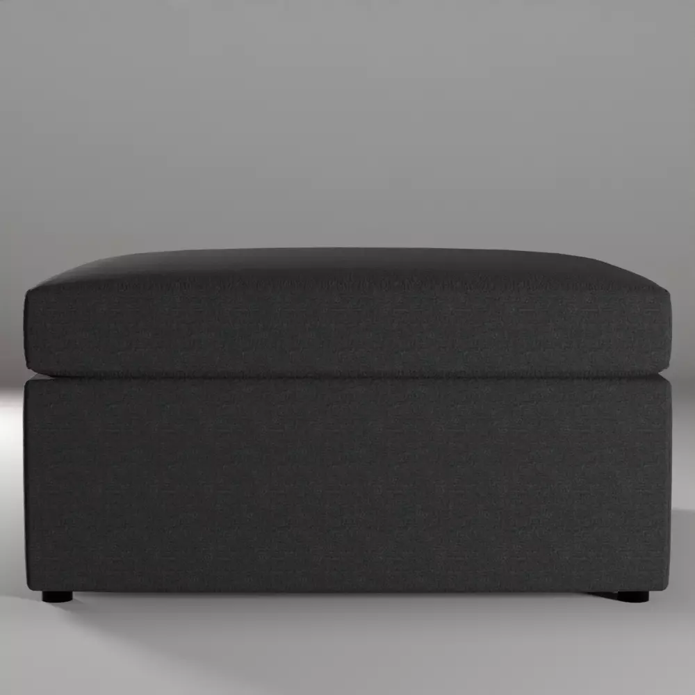 Harris Large Square Ottoman 3D model_0