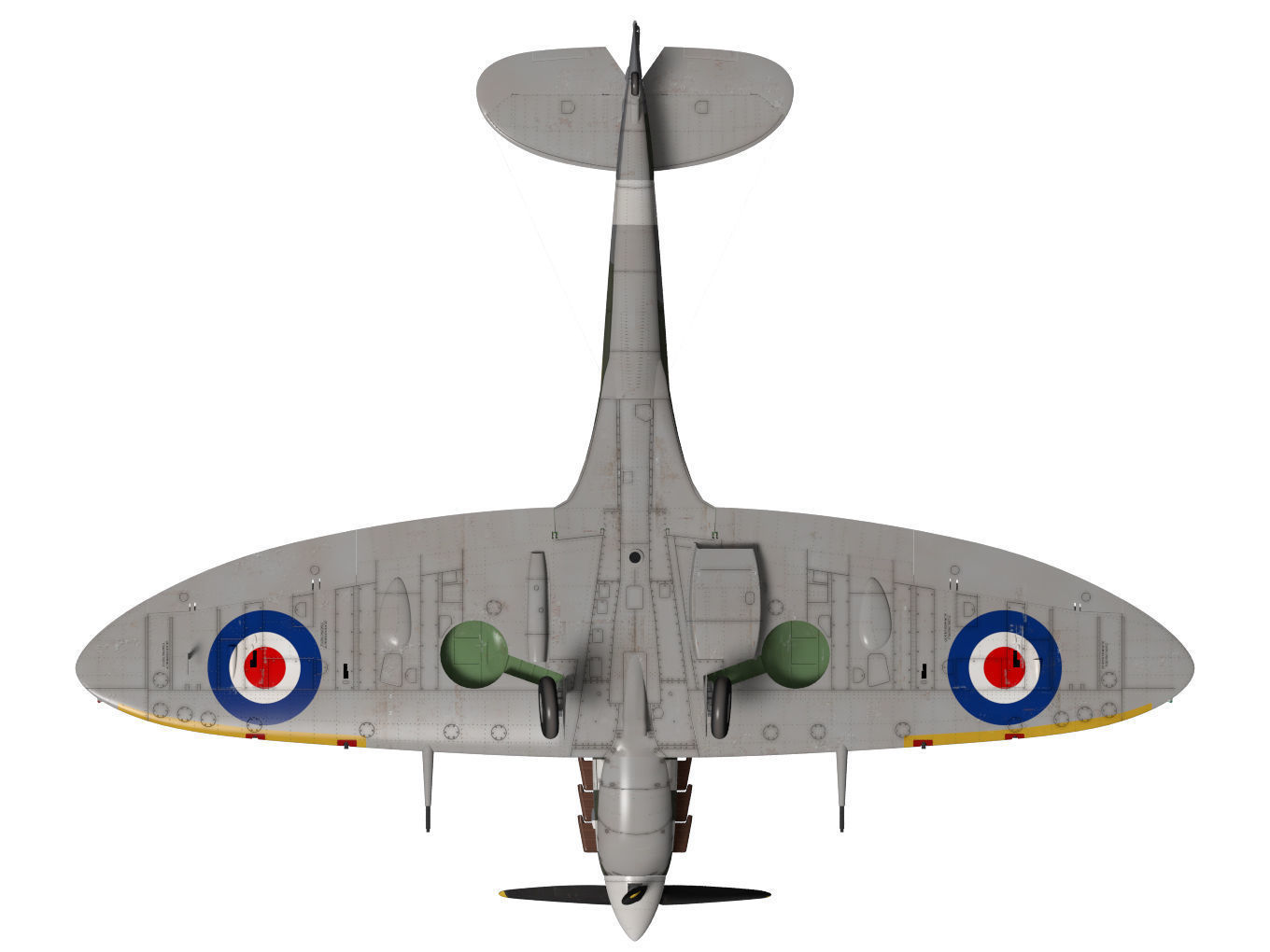 Supermarine Spitfire Mk-Vb 3D model_15
