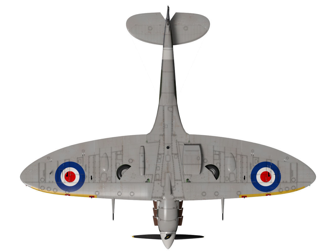 Supermarine Spitfire Mk-Vb 3D model_14