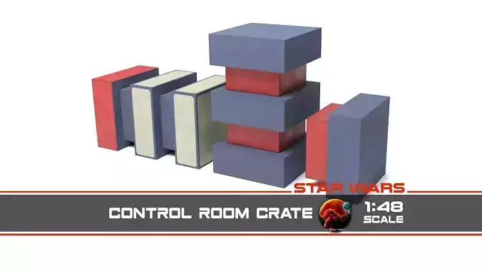 Control Room Crate 1-48 scale Legion 