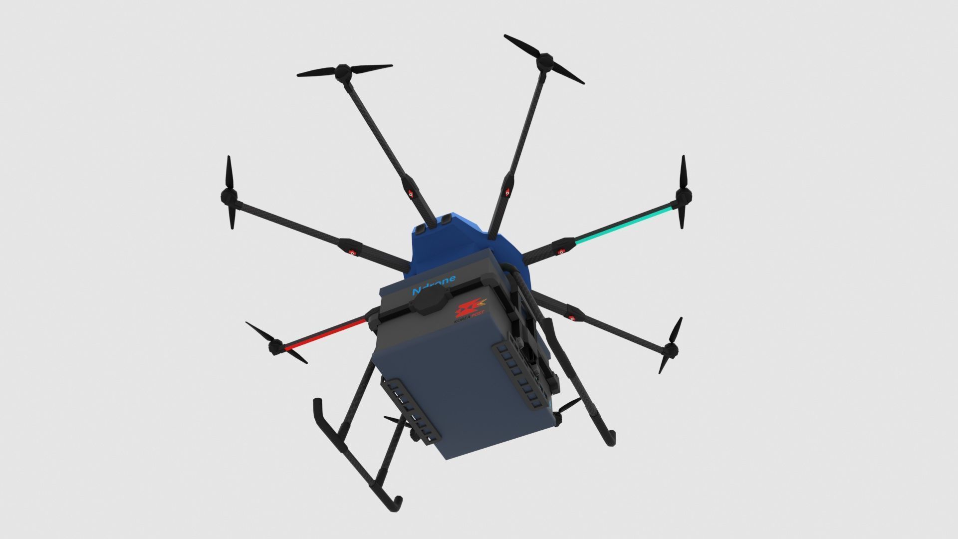 N drone 3D model_2