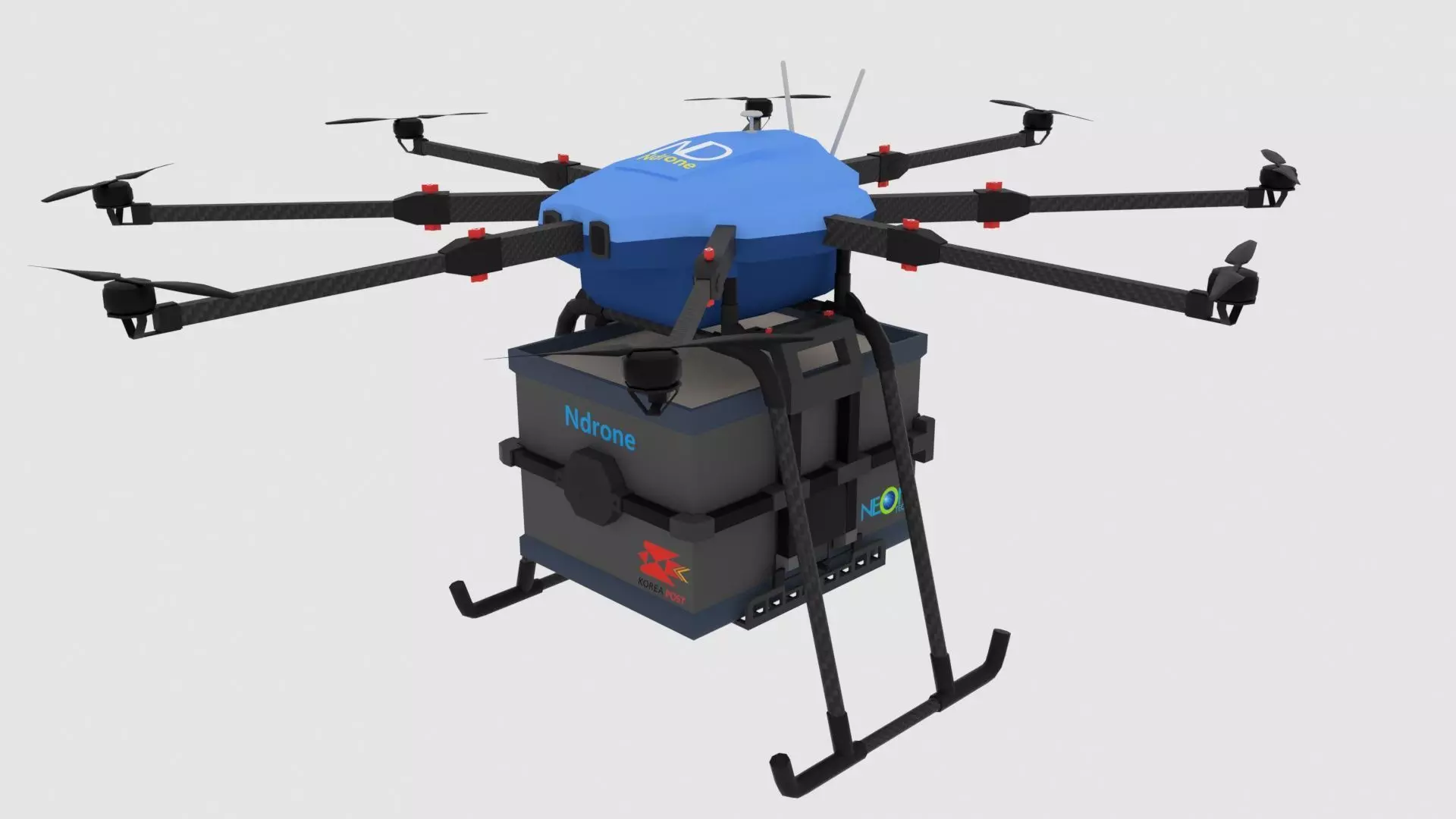 N drone 3D model_0