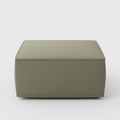 Lyle Ottoman Faithful Olive 3D model