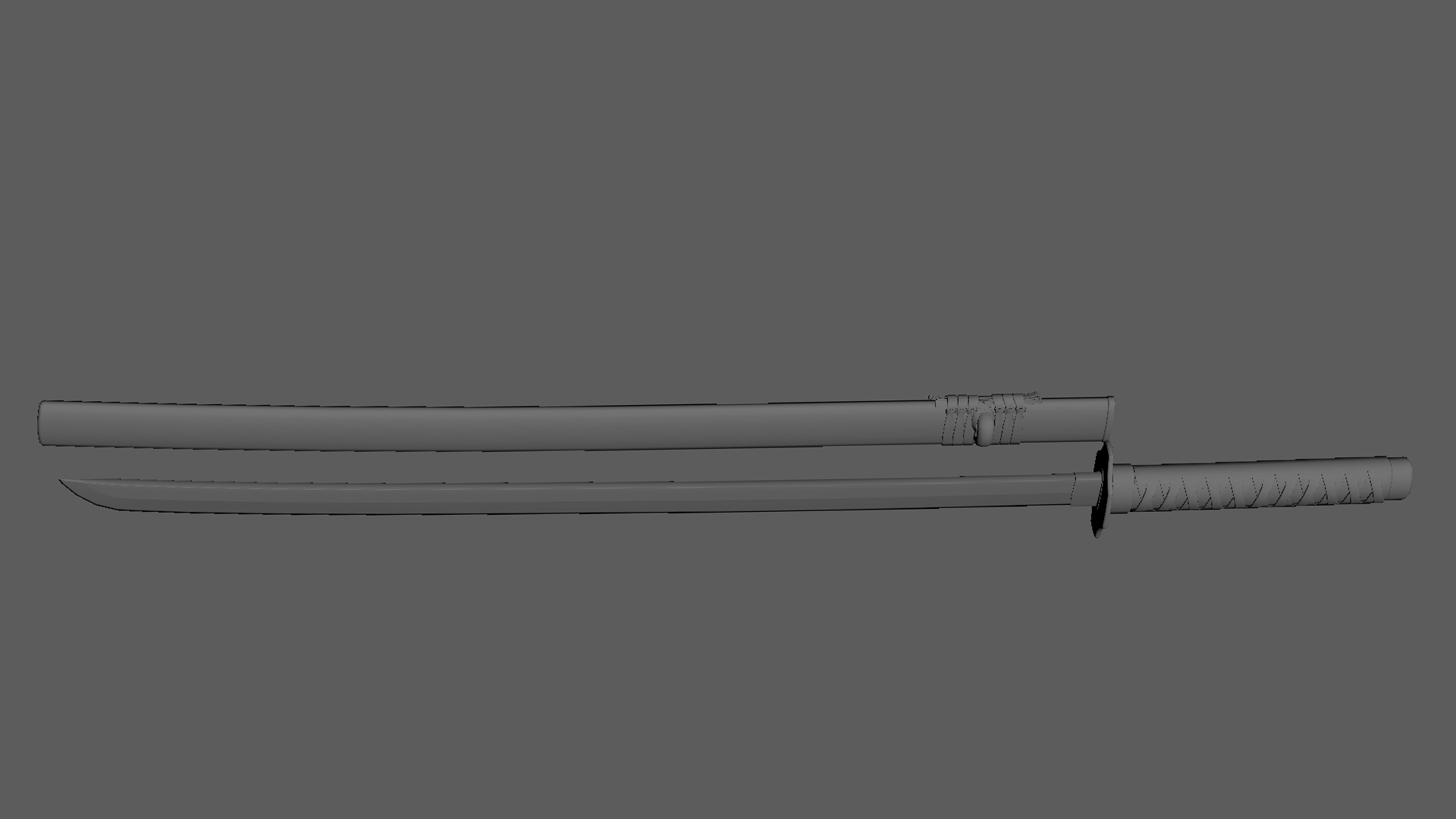 Semi-Realistic Warrior Girl Feng Huo With RIG Low-poly 3D model_17