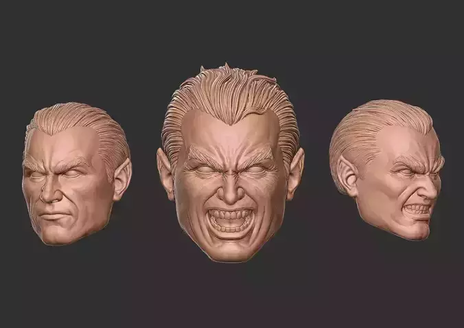 Black Adam Heads