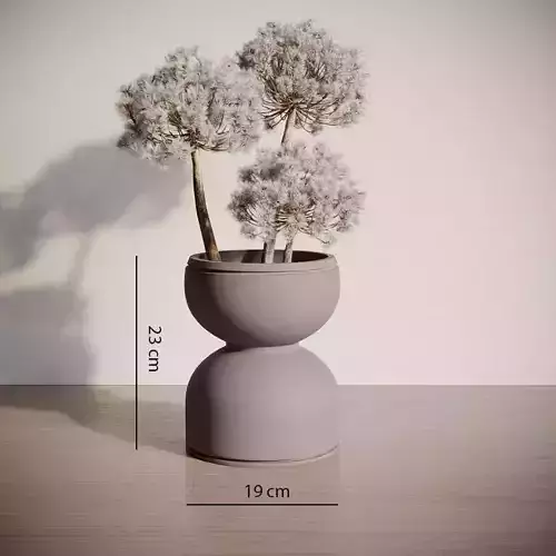 3D Printed 02 Vase for flowers 3D print model