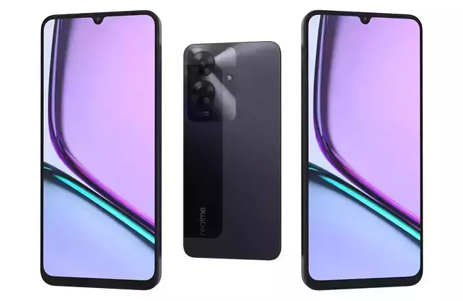 Realme Note 60 Marble Black