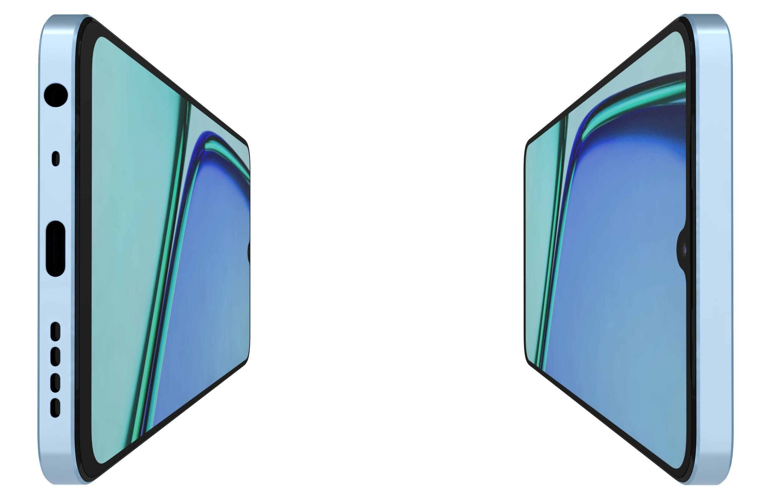 Realme Note 60 Voyage Blue 3D model_8