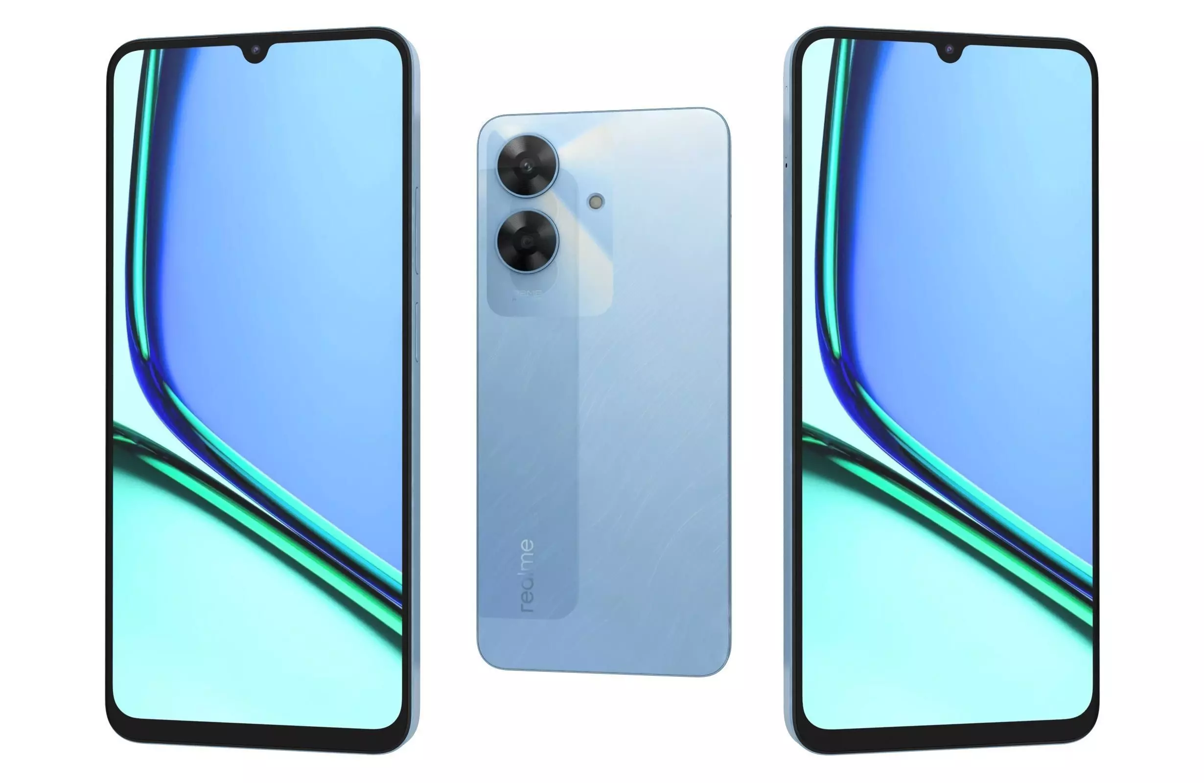 Realme Note 60 Voyage Blue 3D model_0
