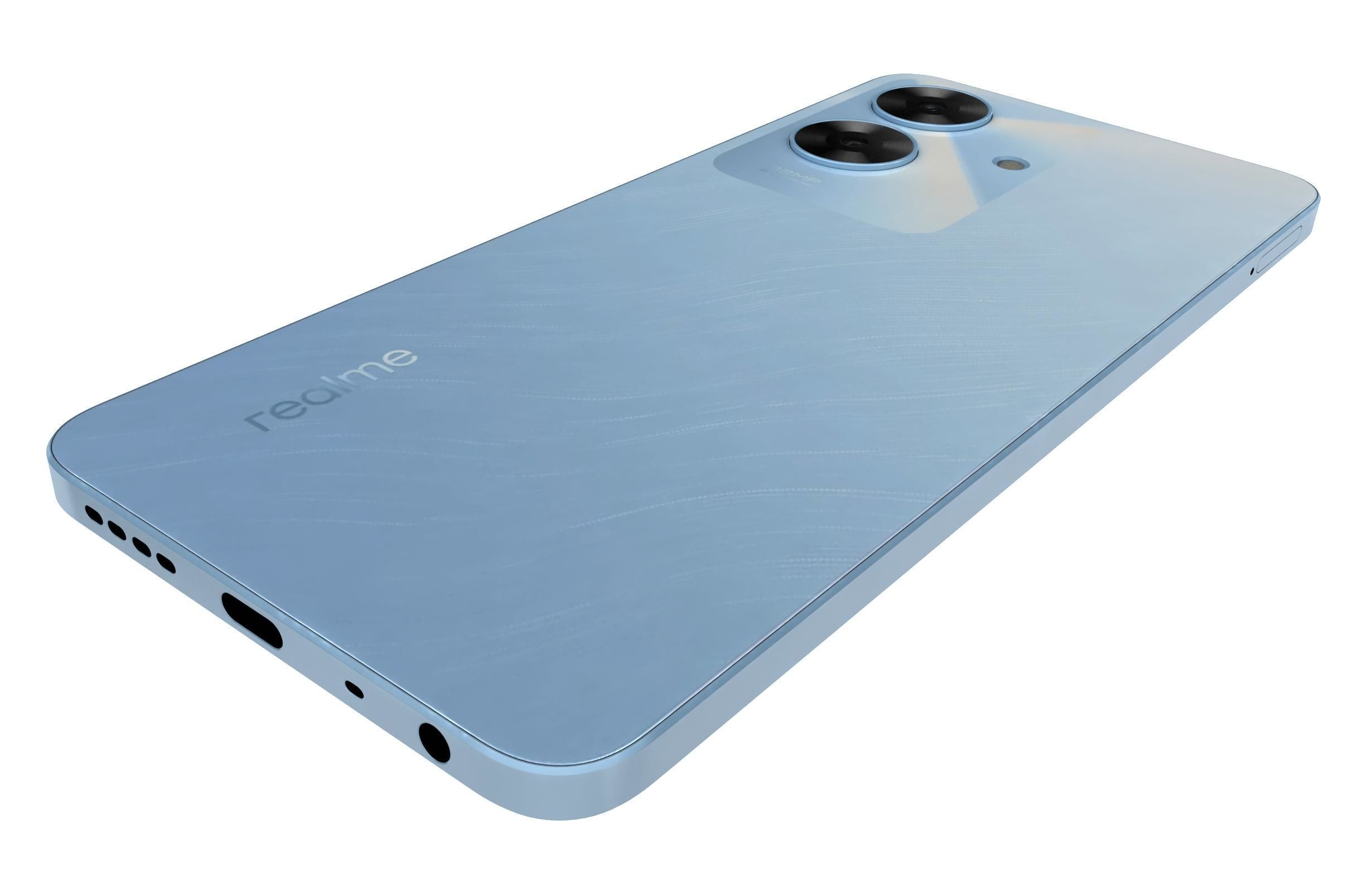 Realme Note 60 Voyage Blue 3D model_14