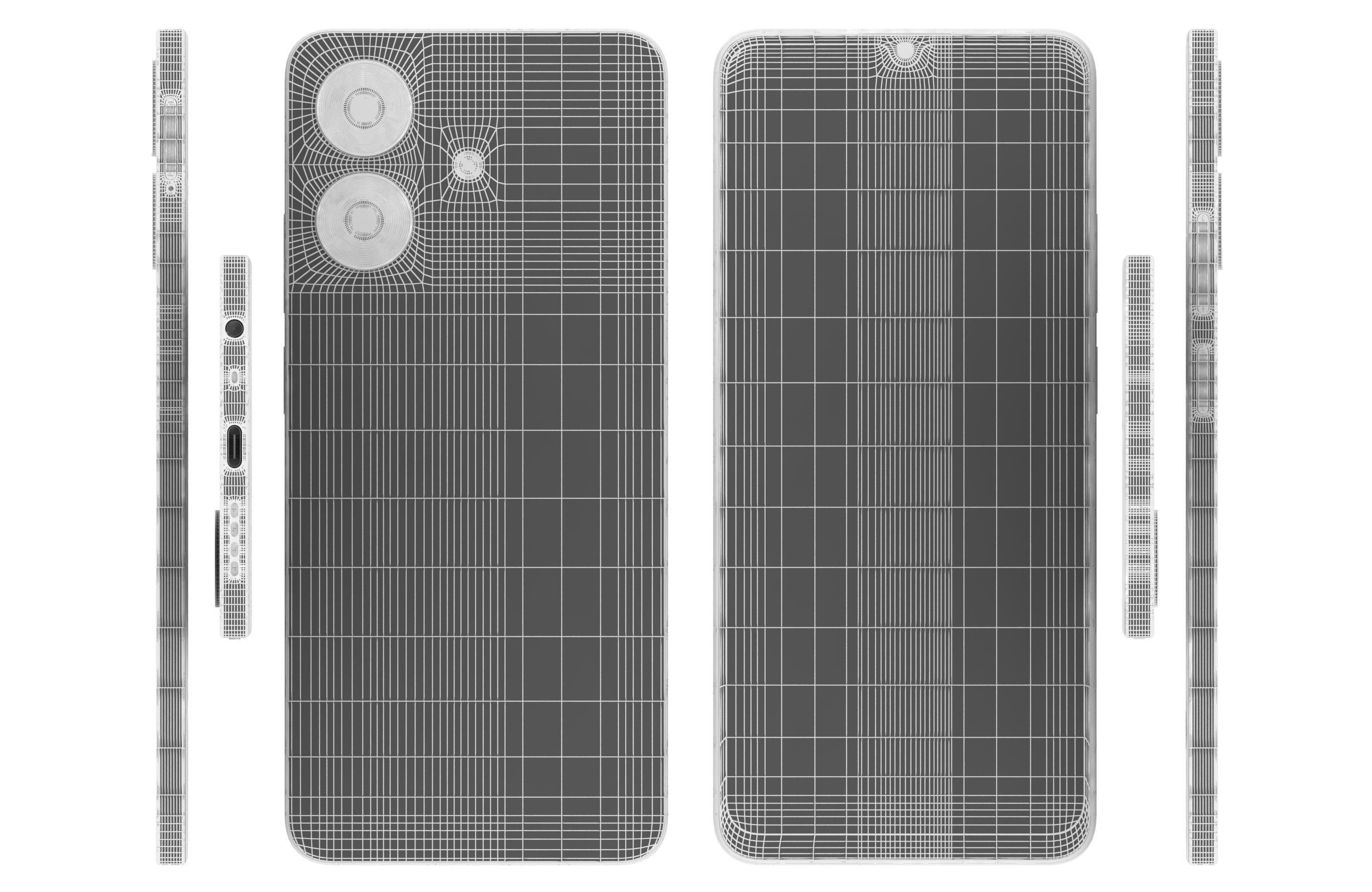 Realme Note 60 Voyage Blue 3D model_17