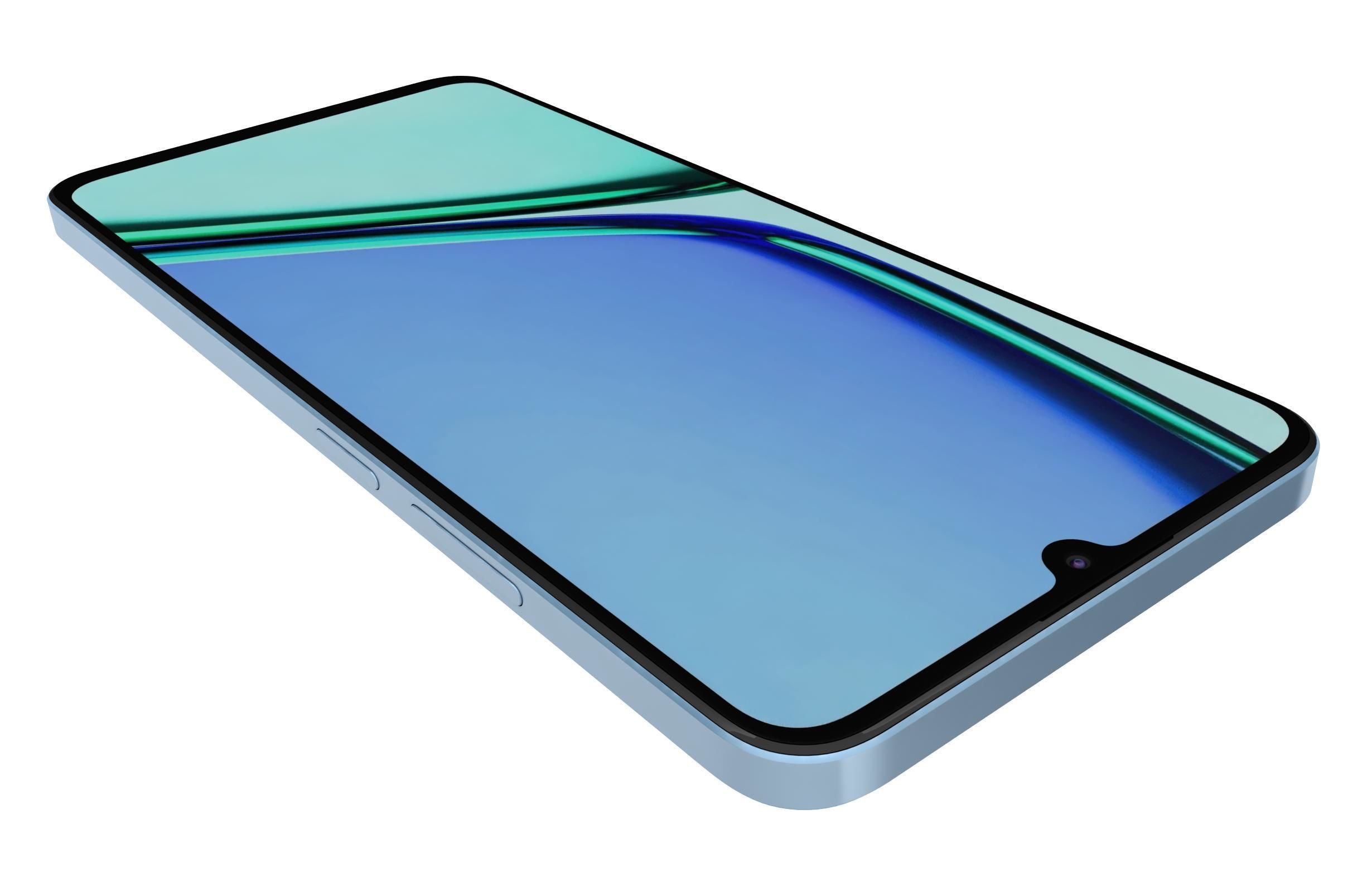 Realme Note 60 Voyage Blue 3D model_13