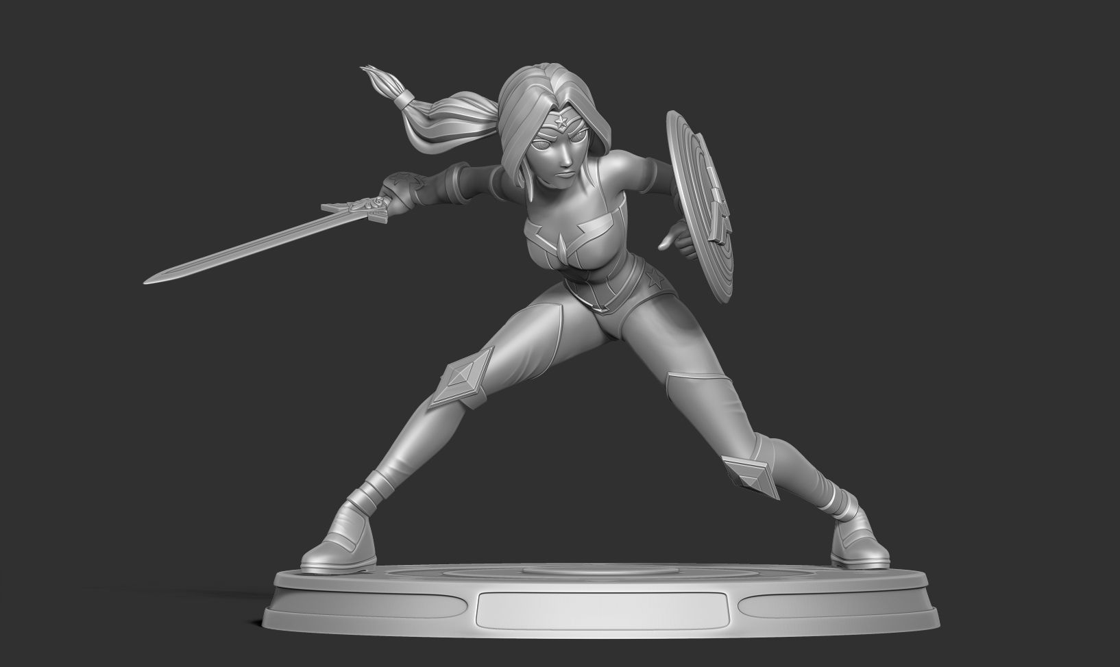 Wonder Woman 3D print model_9