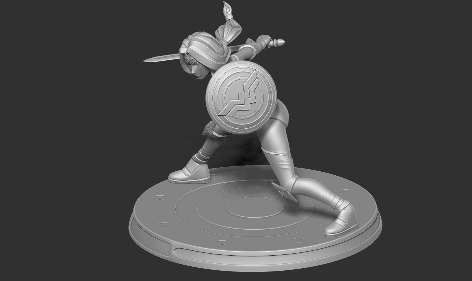 Wonder Woman 3D print model_17