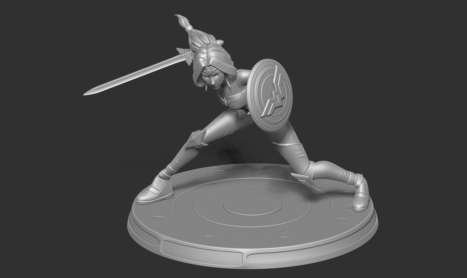 Wonder Woman 3D print model_14