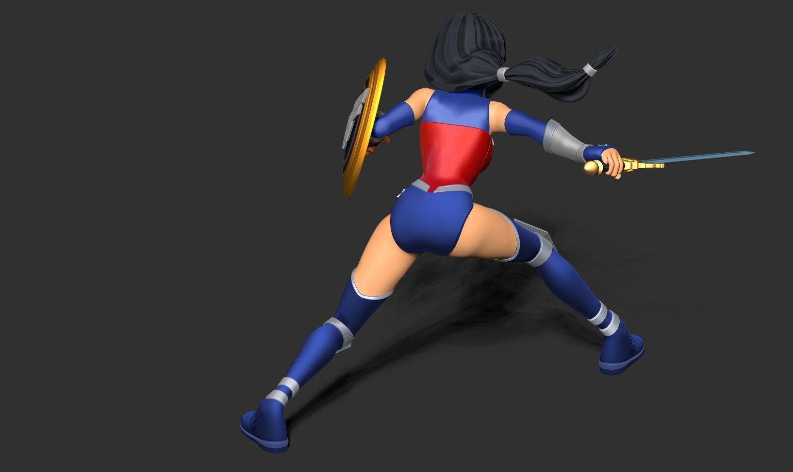 Wonder Woman 3D print model_15