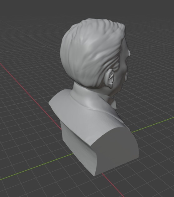 Ferdinand de Saussure 3D print model_15