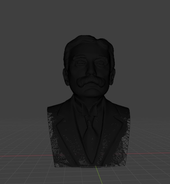 Ferdinand de Saussure 3D print model_17