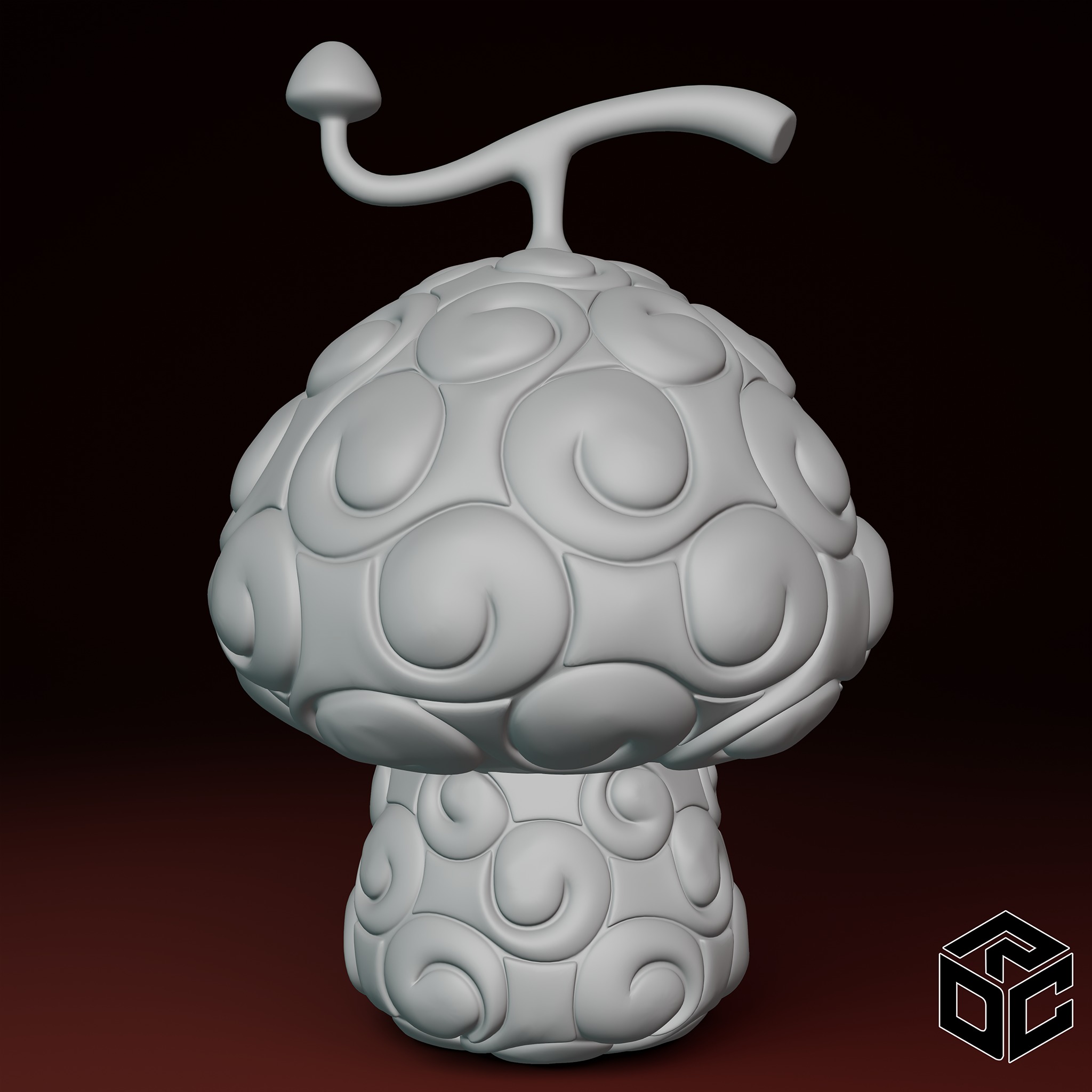 Hito Hito no Mi Low-poly 3D model_1