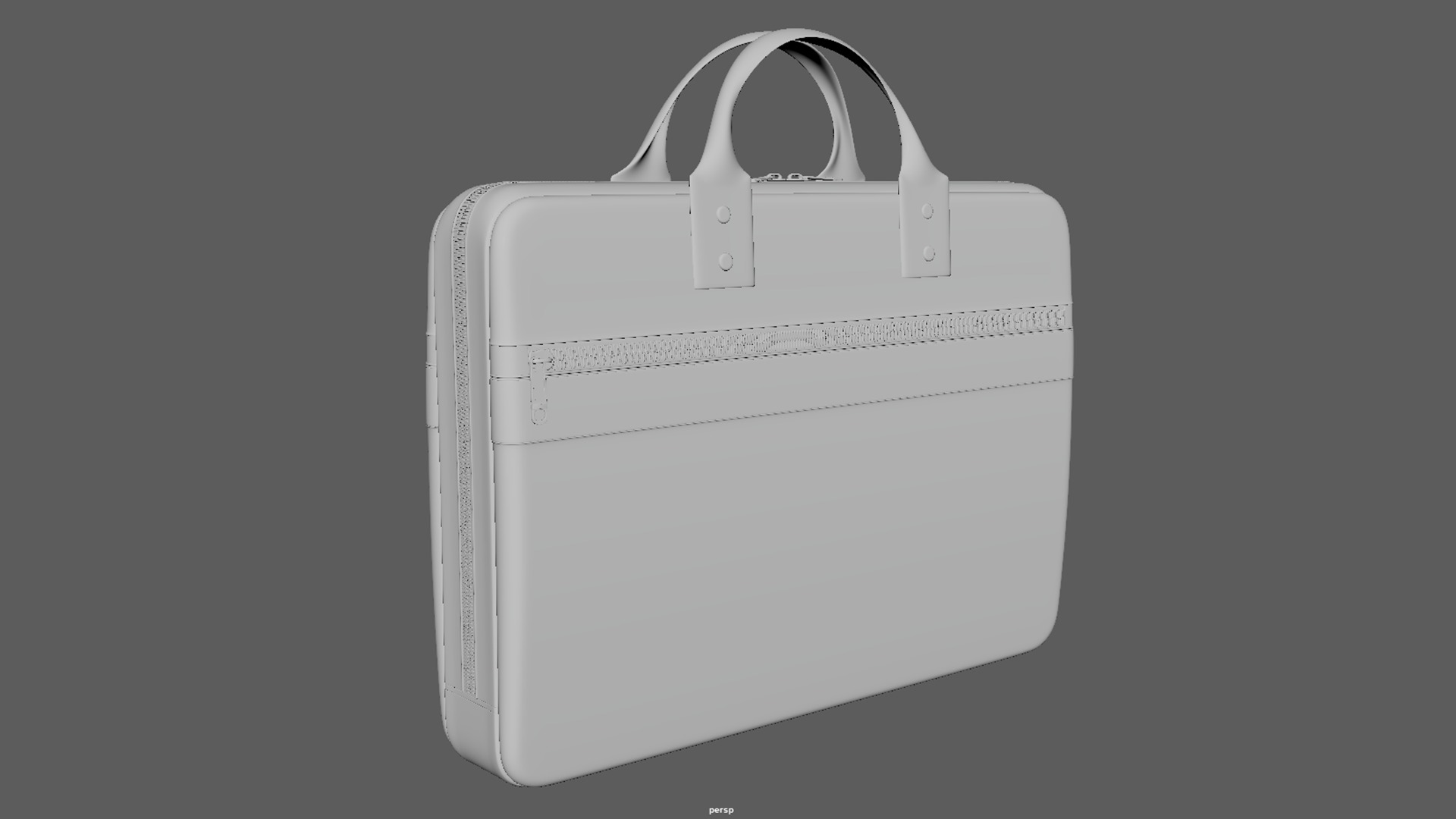 Cartoon BOSS Character With Rig Low-poly 3D model_8