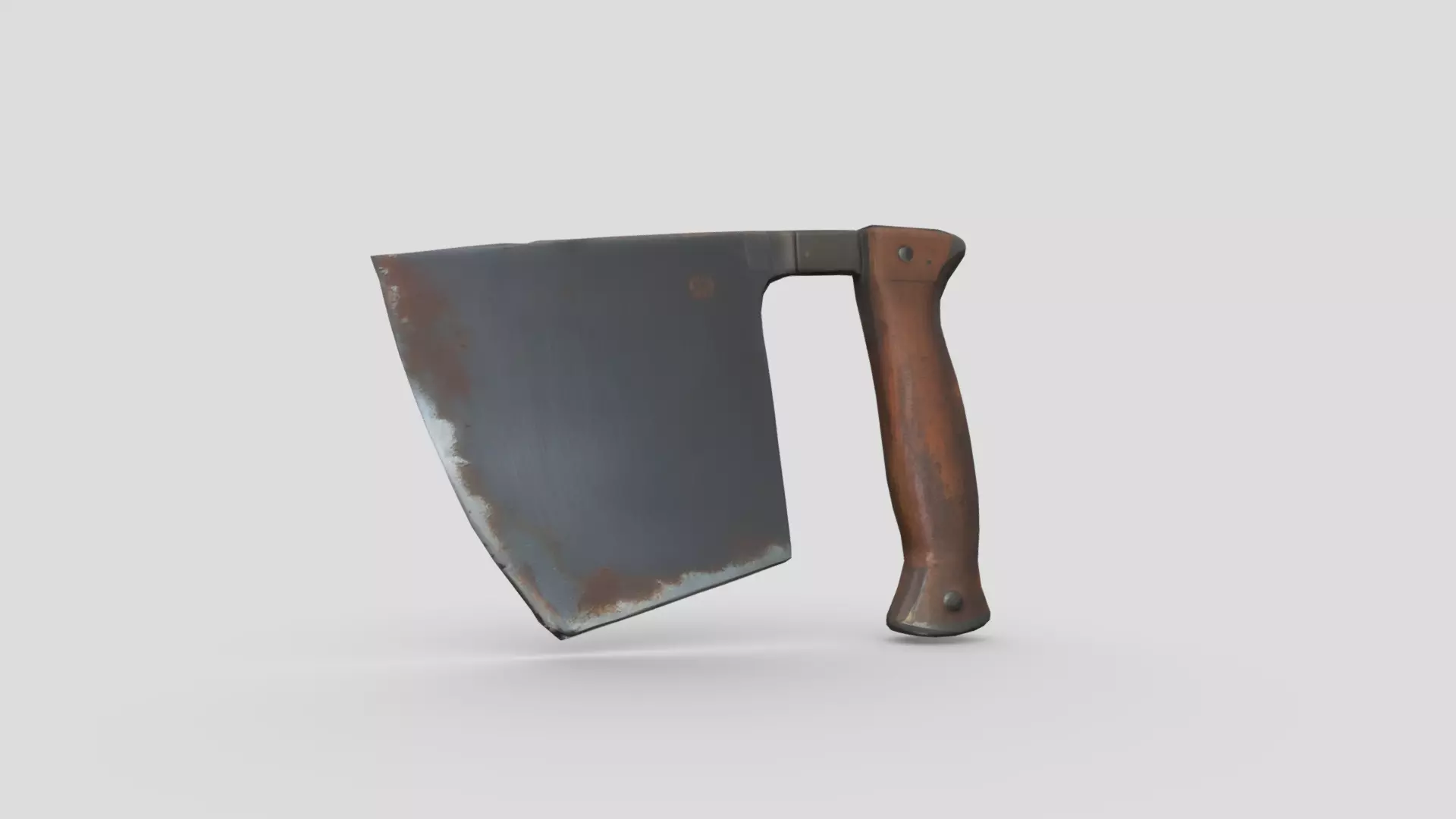 Cleaver 3 Low-poly 3D model_0