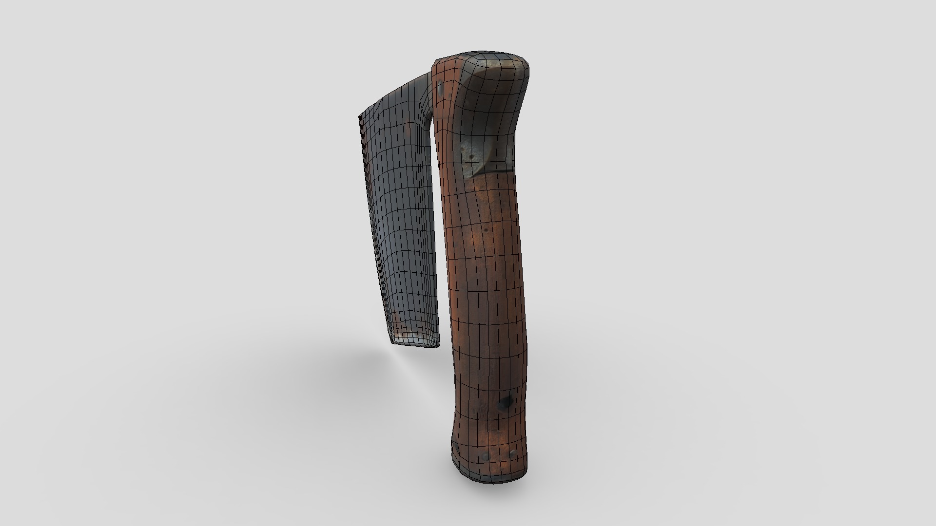 Cleaver 3 Low-poly 3D model_6