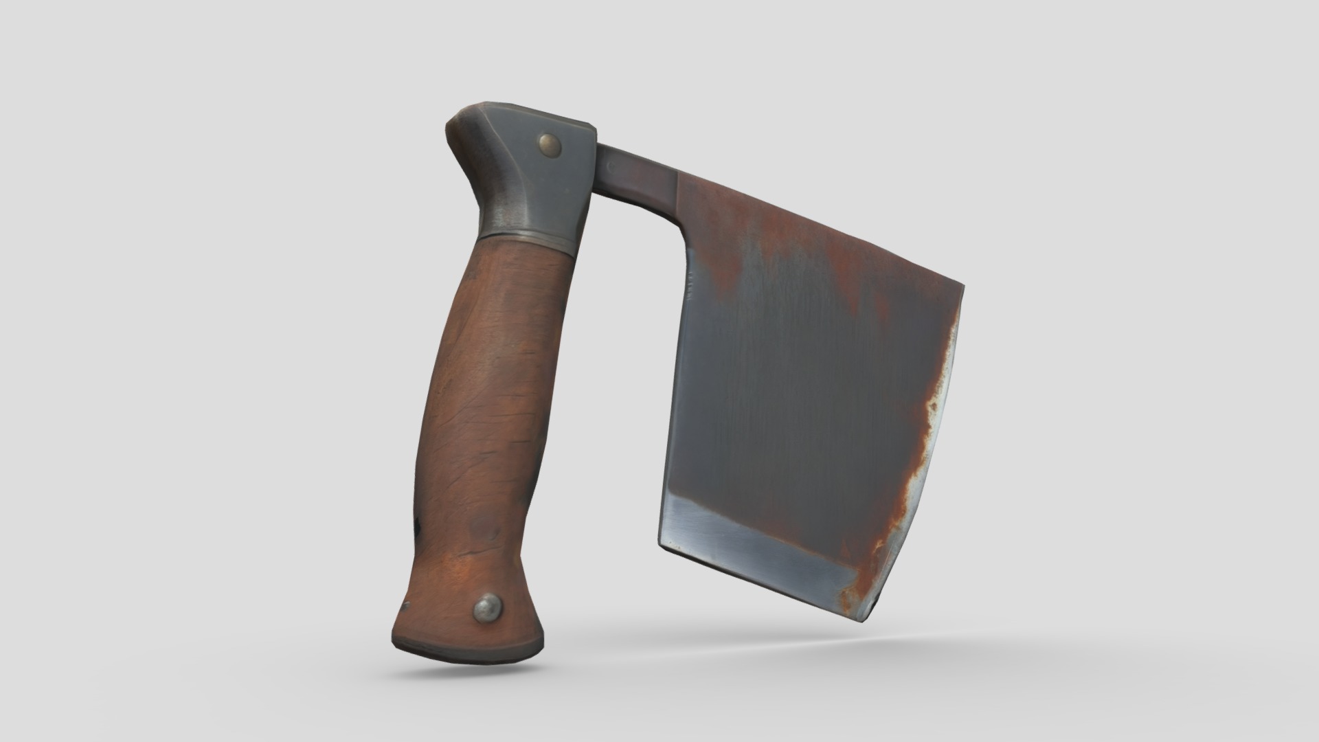 Cleaver 3 Low-poly 3D model_7