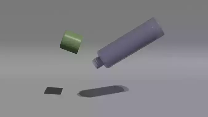 Toner Bottle 3D model