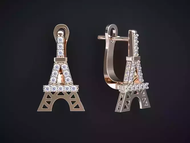 EIFFEL TOWER EARRINGS