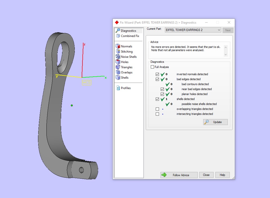 EIFFEL TOWER EARRINGS 3D print model_11