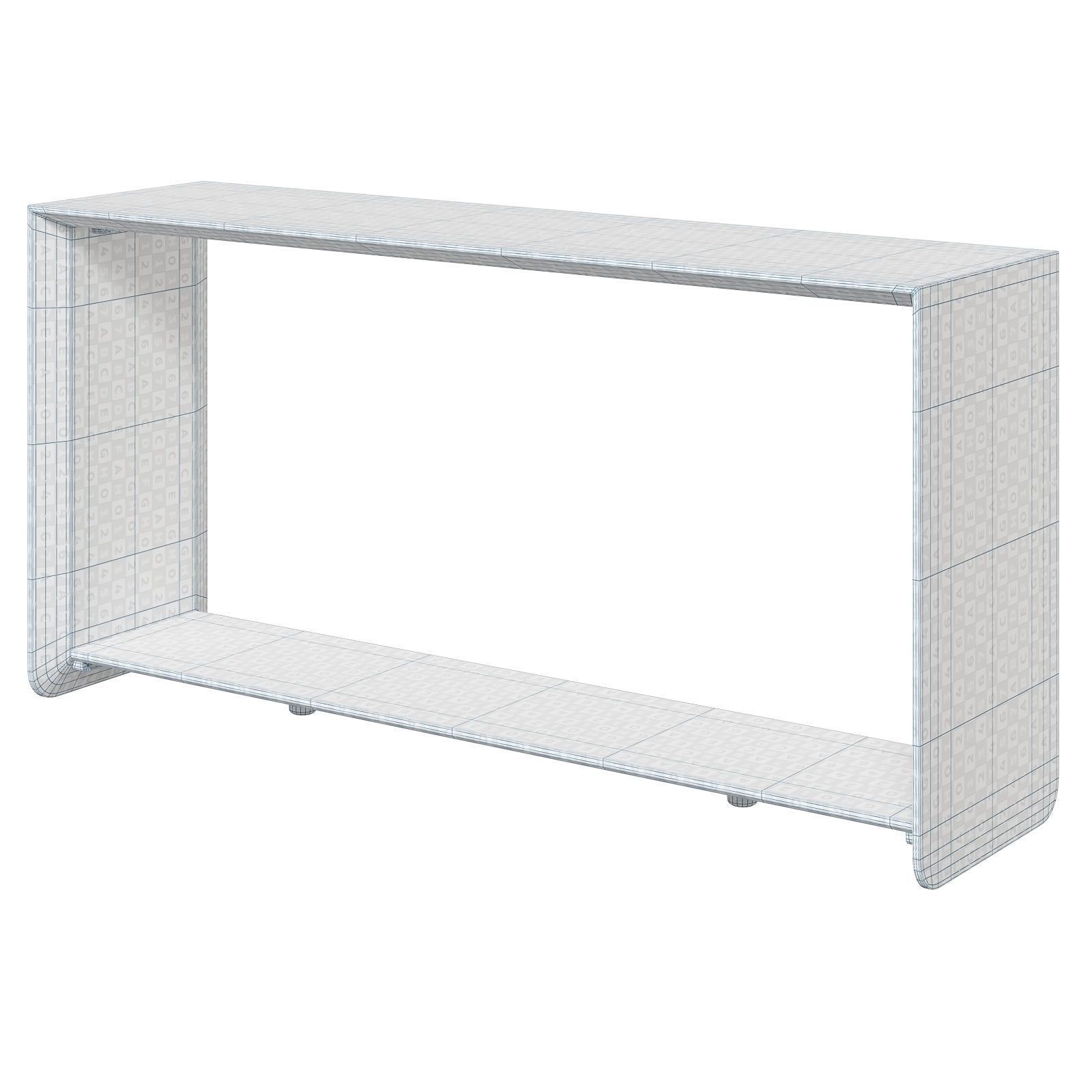 Felton console by Arhaus 3D model_5