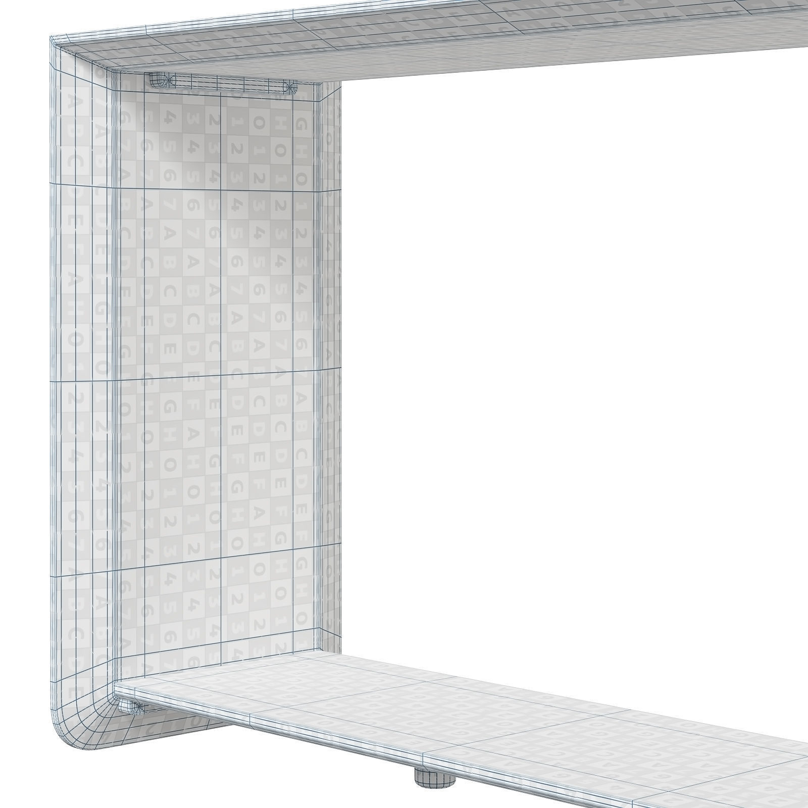 Felton console by Arhaus 3D model_6