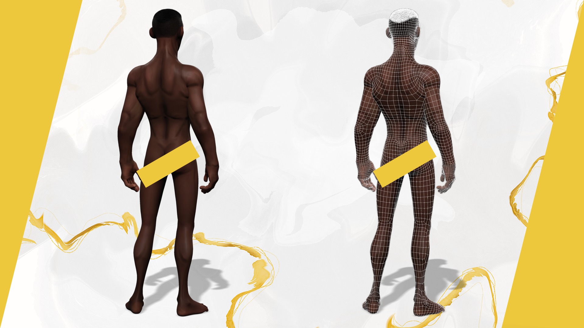 Toon Professional in Suit Businessman Low-poly 3D model_3