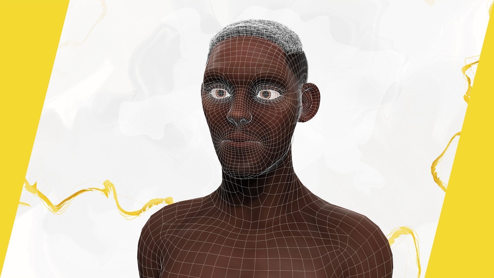 Toon Professional in Suit Businessman Low-poly 3D model_6