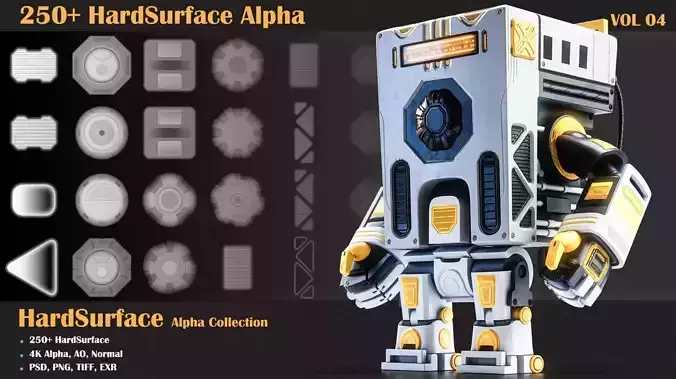 250 HardSurface Alpha-VOL 04  