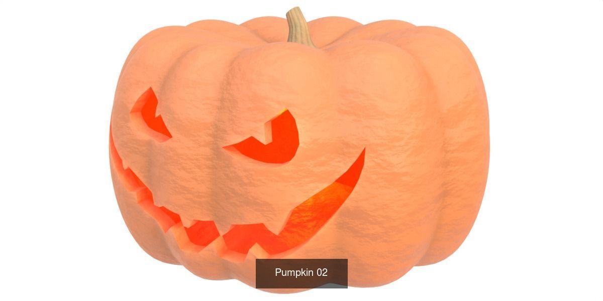 Pumpkin vol 03 3D Model Collection_2