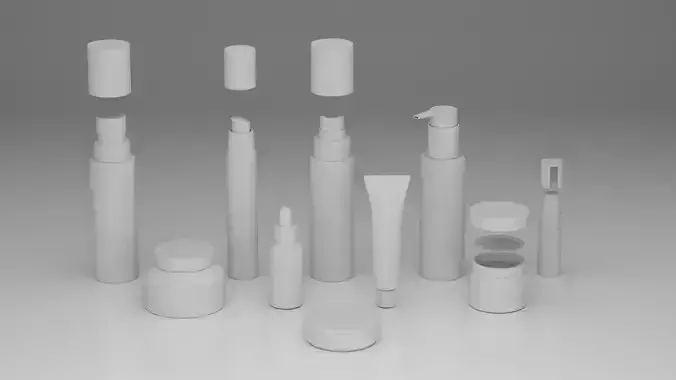 Cosmetic Bottle and Tube 