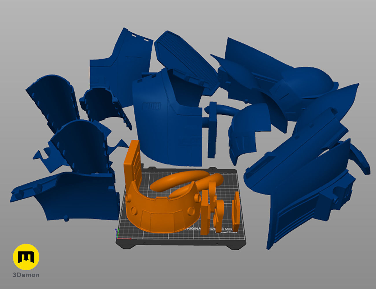 Fourth Sister armor - Kenobi 3D print model_5