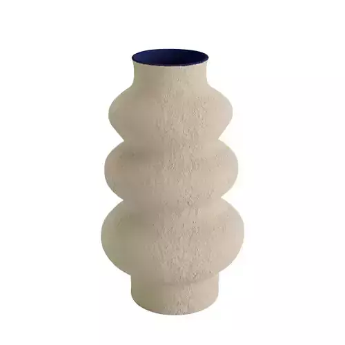 Irregular Papier Mache Vase