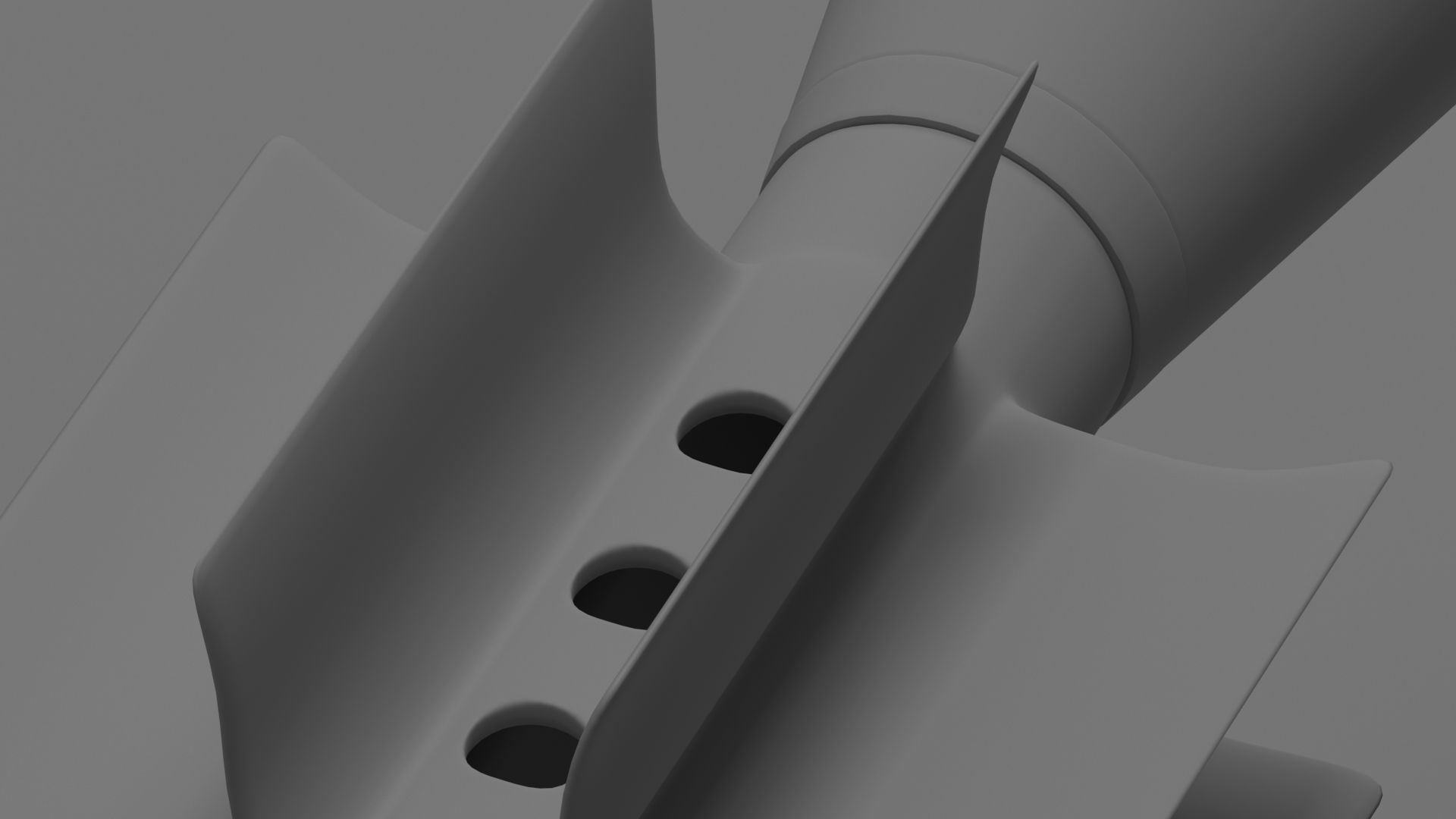 Mortar Shell 3D model_10