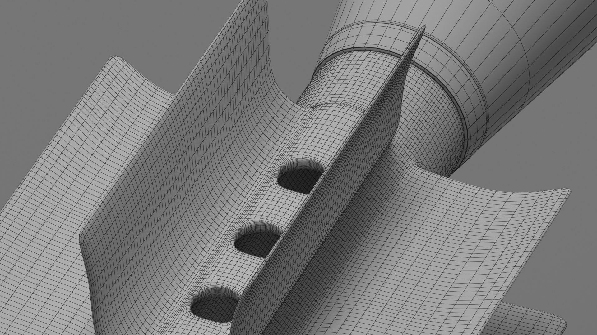 Mortar Shell 3D model_9