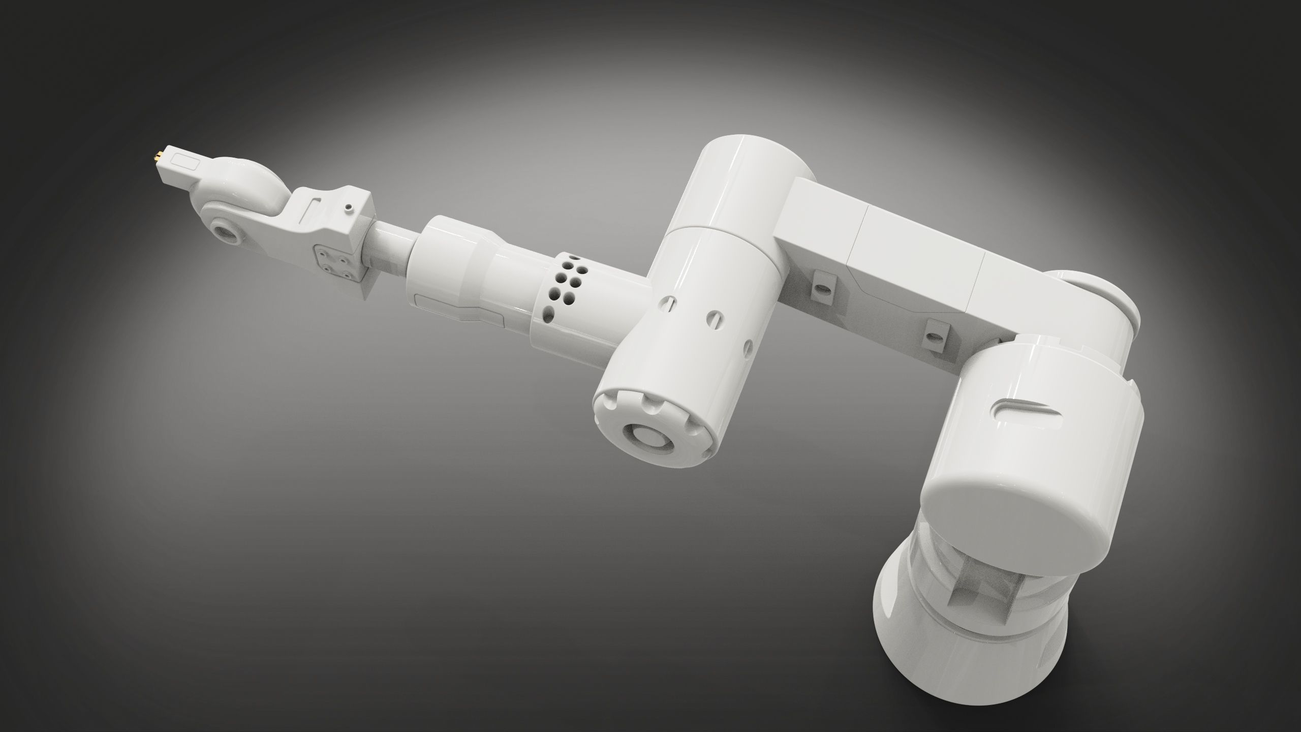 Mech arm reactive 3D model_4