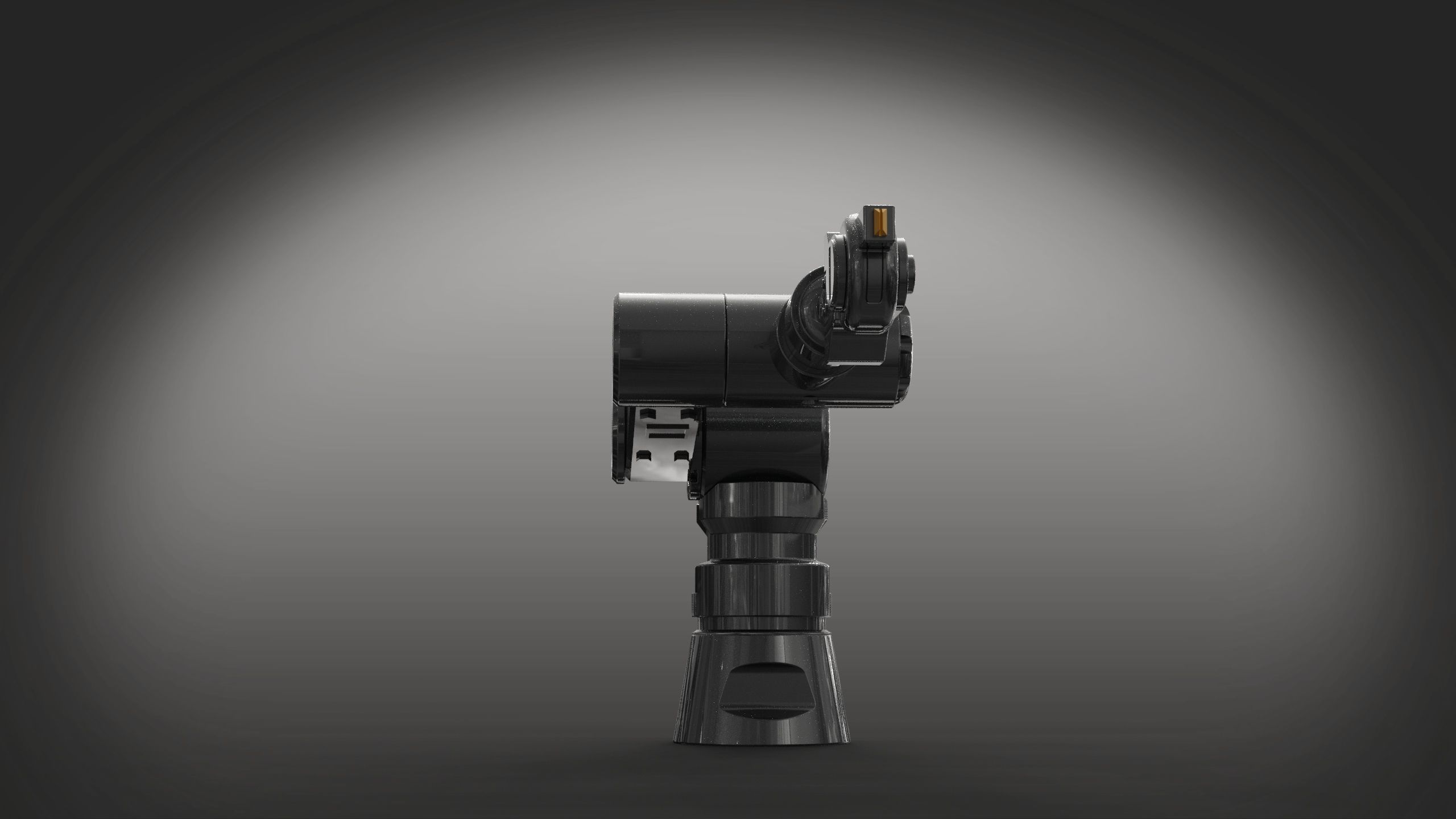 Mech arm reactive 3D model_9