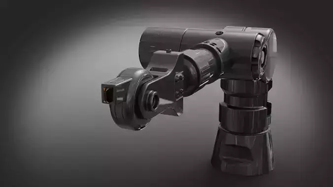 Mech arm reactive 3D model