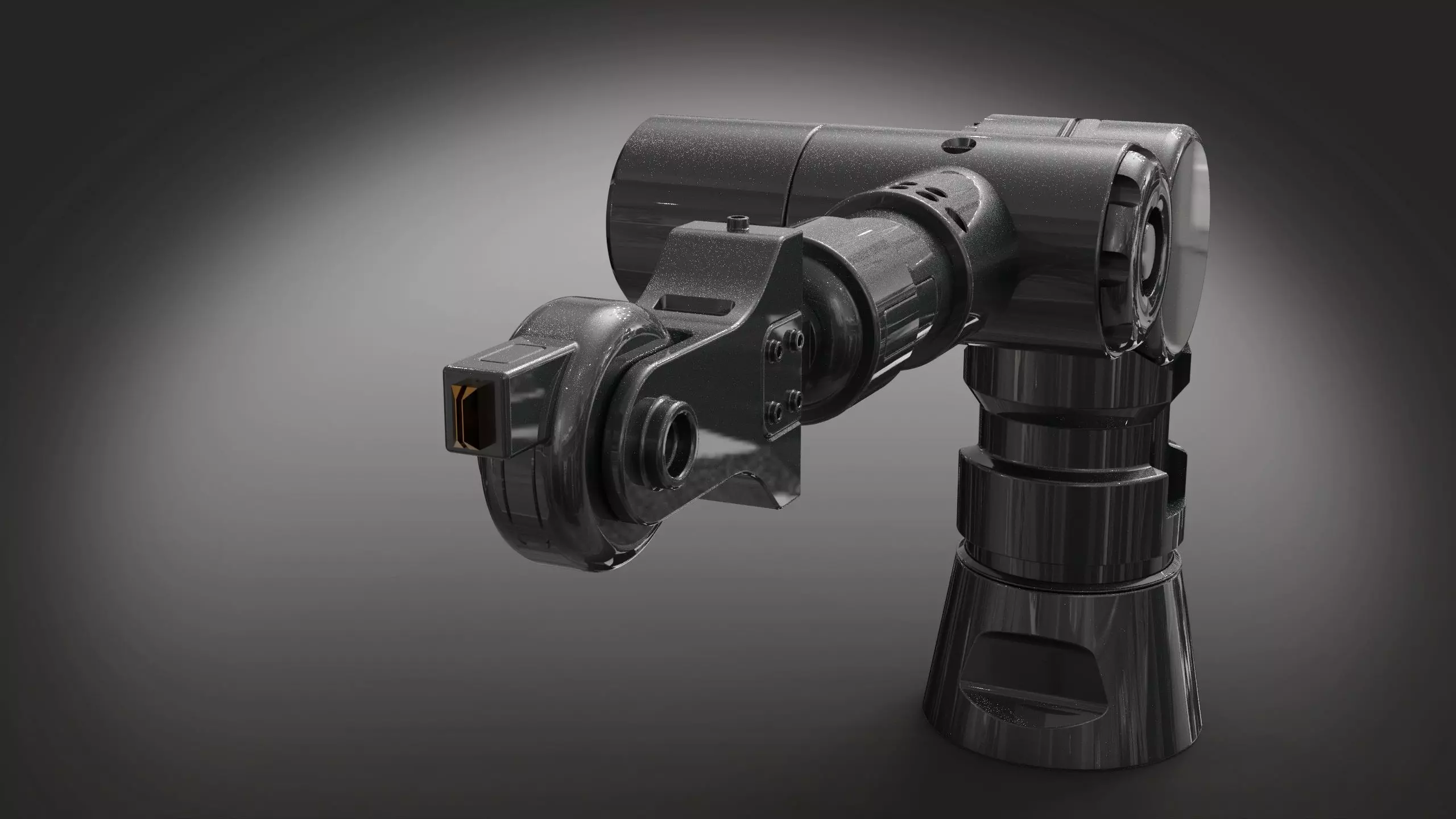 Mech arm reactive 3D model_0