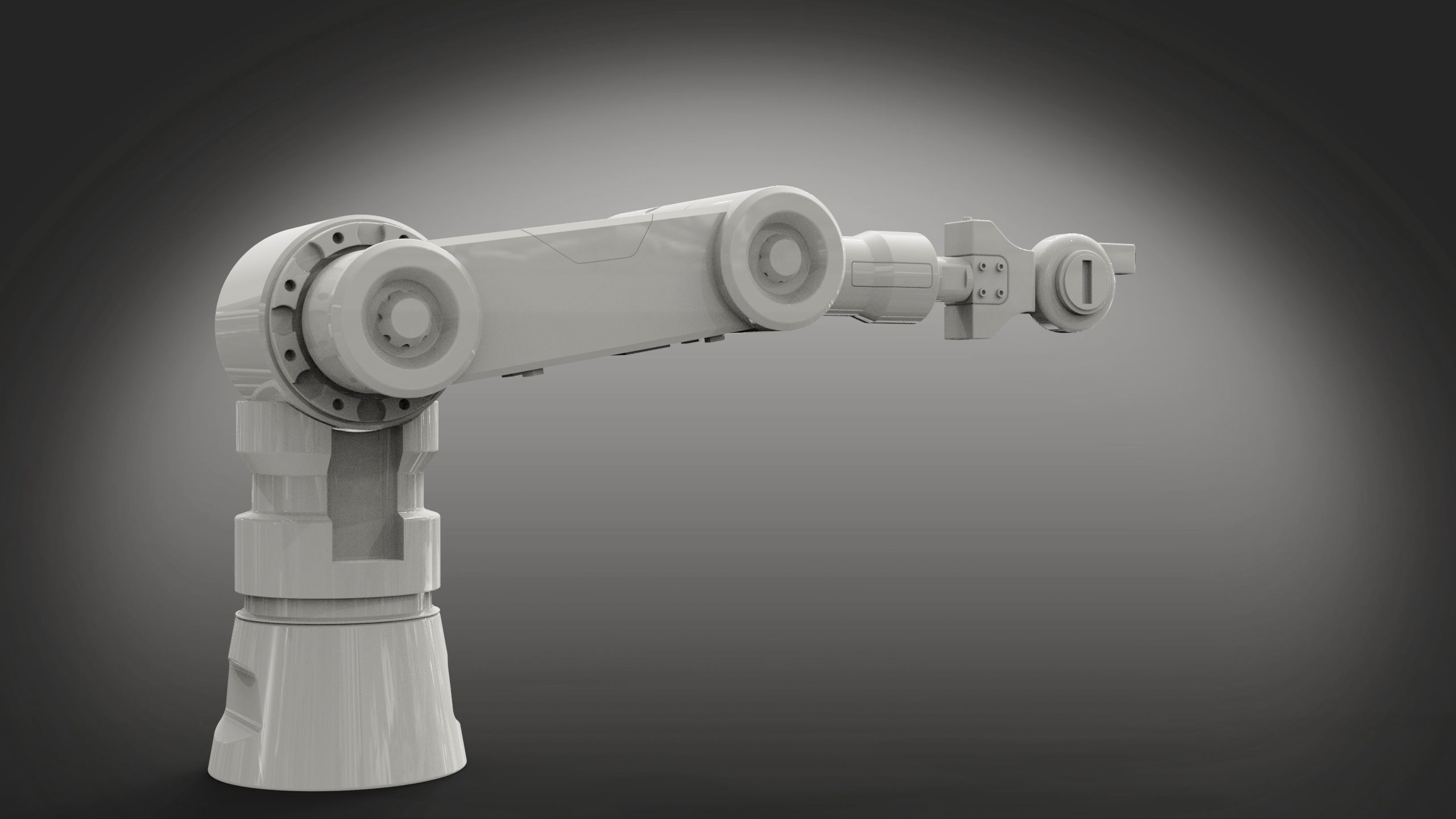Mech arm reactive 3D model_5