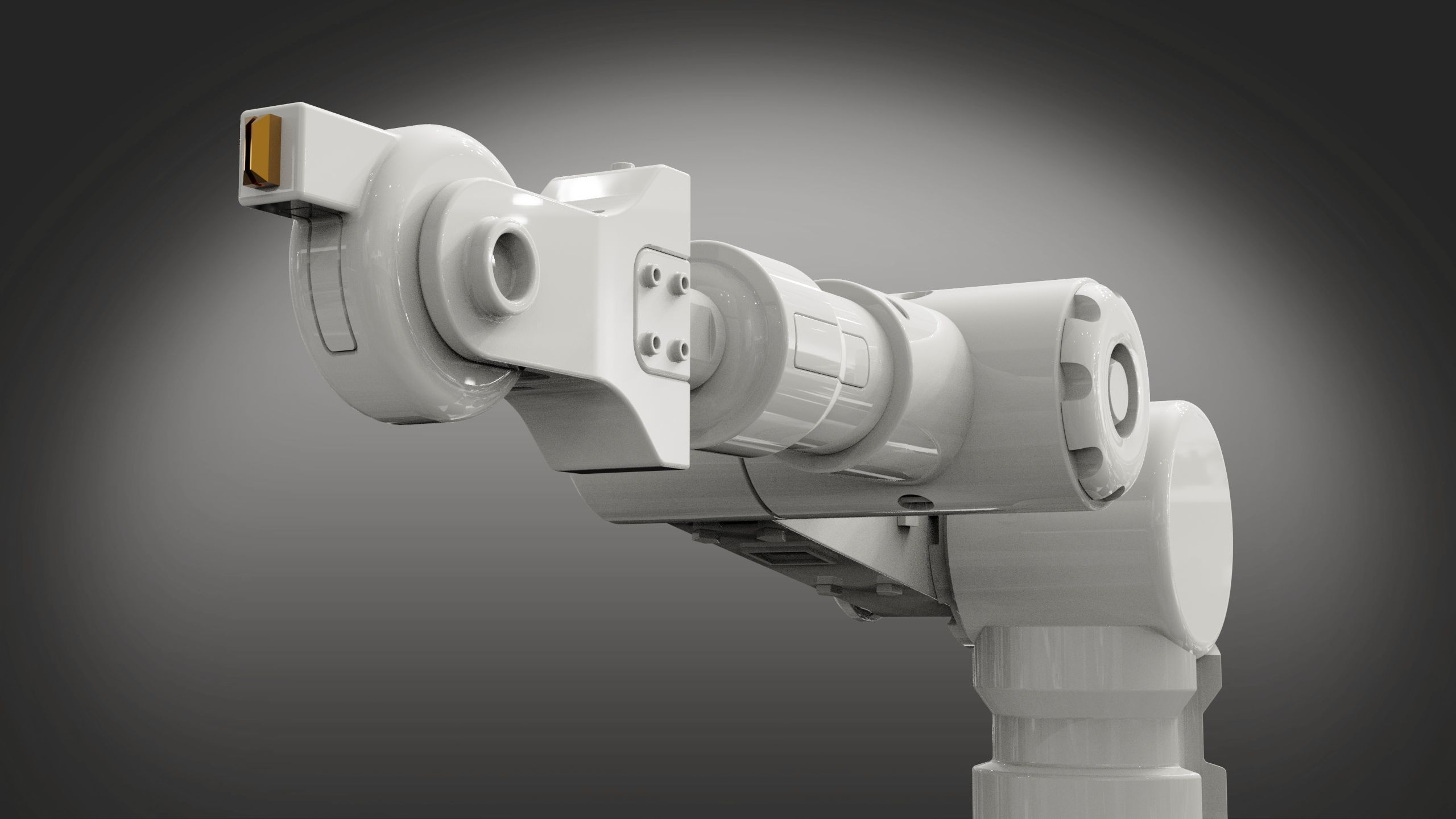 Mech arm reactive 3D model_8